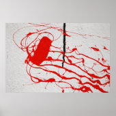 poster rode verf (Voorkant)