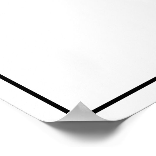 Poster-rode vlinder poster (Hoek)