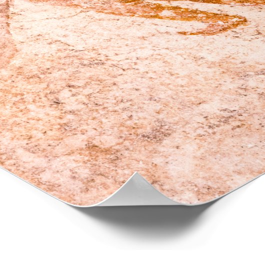 Poster - Roman Fresco, Ancient Pompeii, Italië (Hoek)