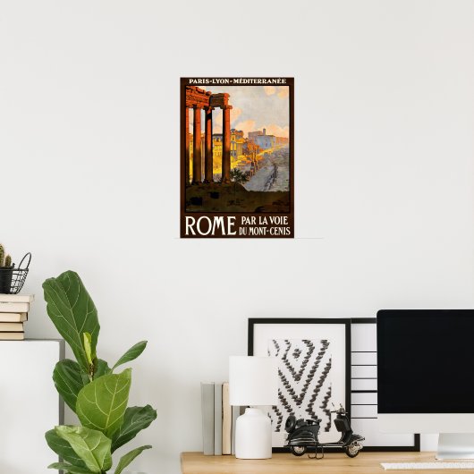 Poster Rome (Thuiskantoor)