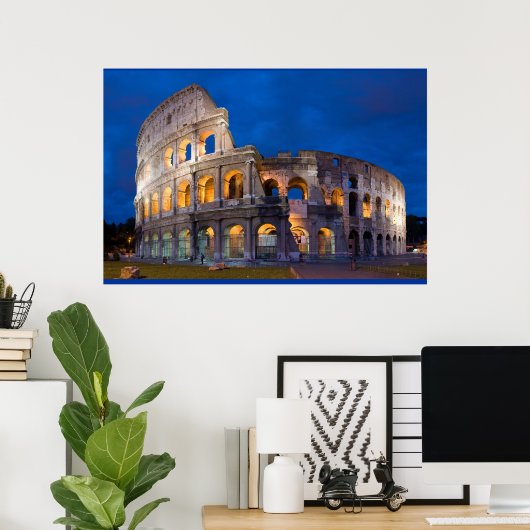 Poster Rome Colleseum VANAF 8.99 (Thuiskantoor)