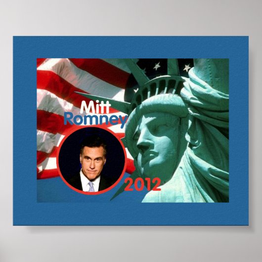 poster Romney 2012 (Voorkant)