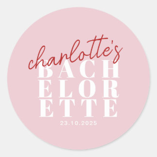 Poster Ronde Sticker