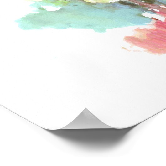 Poster Rorschach Ink Blots (Hoek)