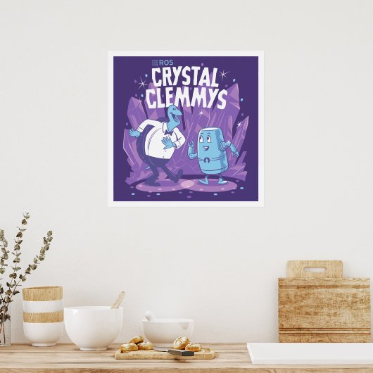POSTER ROS Crystal Clemmys (Keuken)