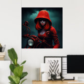 Poster Rouge en Rock'n Roll (Thuiskantoor)