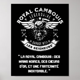 Poster, ROYAL CAMBOUIS Papier poster (mat)