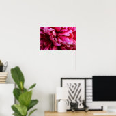 Poster Roze Pioenblaadjes (Thuiskantoor)