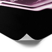 Poster - Roze relaxt X-Ray Skeleton Bath Time (Hoek)