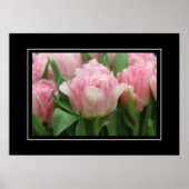 Poster roze tulpen (Voorkant)