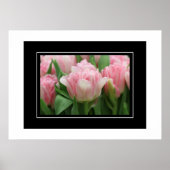 Poster roze tulpen (Voorkant)