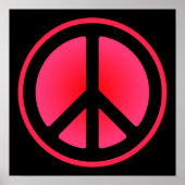 Poster roze vredessymbool (Voorkant)