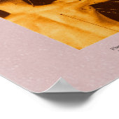 Poster Rug en schouder (Hoek)