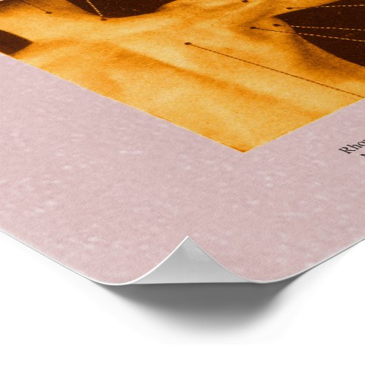 Poster Rug en schouder (Hoek)