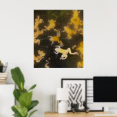 POSTER Rugzak afbeelding science kikkers zwemmen (Thuiskantoor)