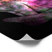 Poster ruimtecat (Hoek)