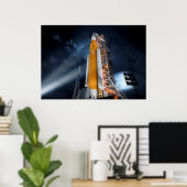 Poster Ruimtestartsysteem NASA (Thuiskantoor)