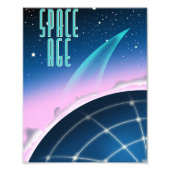 poster ruimtewedloop van 1980 (Voorkant)