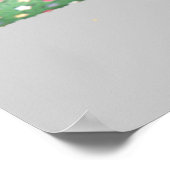 Poster - Russisch Blauw Kitten (Hoek)