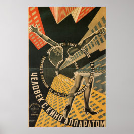 Poster Russische avant Garde Movie Print
