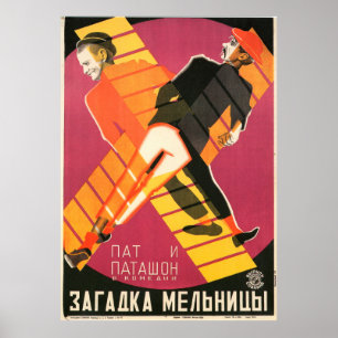Poster Russische avant Garde Movie Print