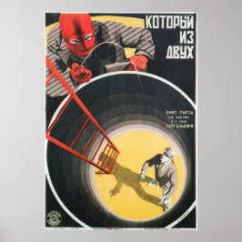 Poster Russische avant Garde Movie Print