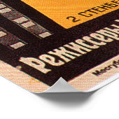 Poster Russische avant Garde Movie Print (Hoek)