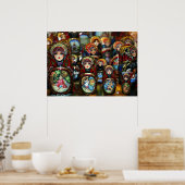 Poster Russische dolls (Keuken)