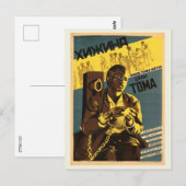 Poster Russische film Briefkaart (Voorkant / Achterkant)