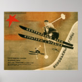 poster, Russische wintersport Poster (Voorkant)