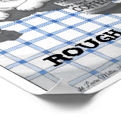 Poster: Ruwe nacht Poster (Hoek)