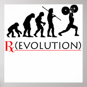 Poster Rx Evolutietabel afdrukken