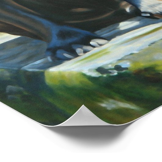 Poster 's middags overwegen (Hoek)