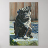 Poster 's middags overwegen (Voorkant)