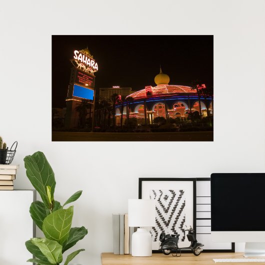 Poster Sahara Las Vegas (Thuiskantoor)