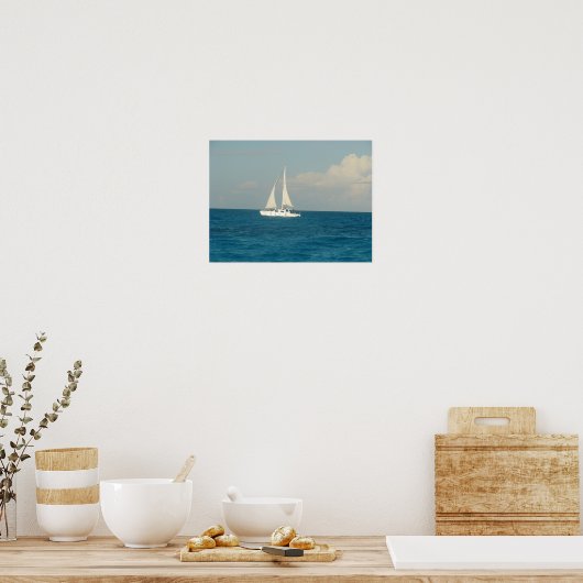 Poster-Sailboat Poster (Keuken)