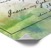 Poster Saint Bernadette Quote (Hoek)