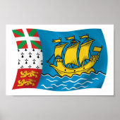 Poster Saint-Pierre en Miquelon (Voorkant)