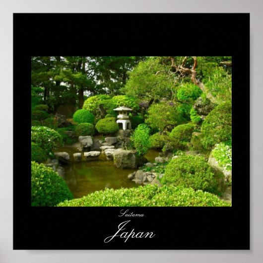 Poster Saitama, Japan (Voorkant)