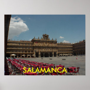 Poster Salamanca-Spanje