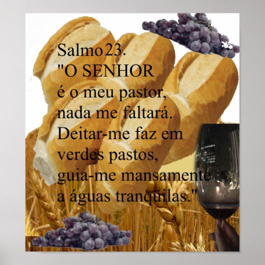 Poster salmo 23 (Voorkant)