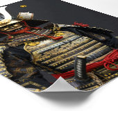 Poster Samurai Wall Art afdrukken Shogun Tokugawa (Hoek)