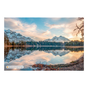 Poster: San Carlos de Bariloche Foto Afdruk