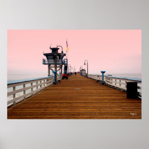 Poster San Clemente Pier