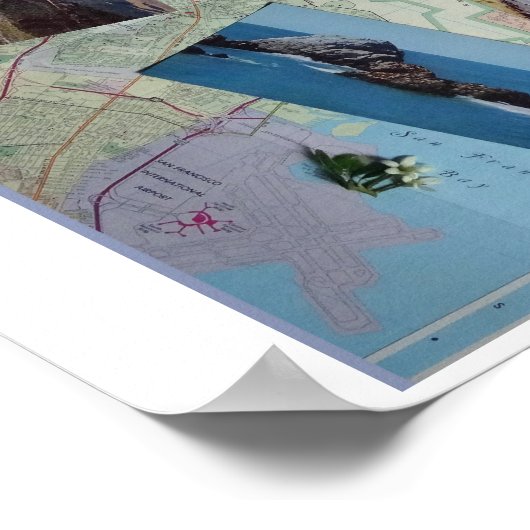 Poster San Francisco  Scenery (Hoek)