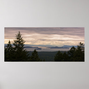 Poster: San Juan Islands Pano Poster