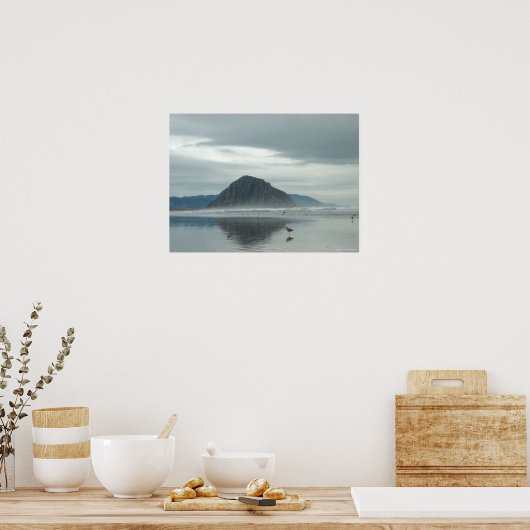 poster - Sandpipers op Morro Bay (Keuken)