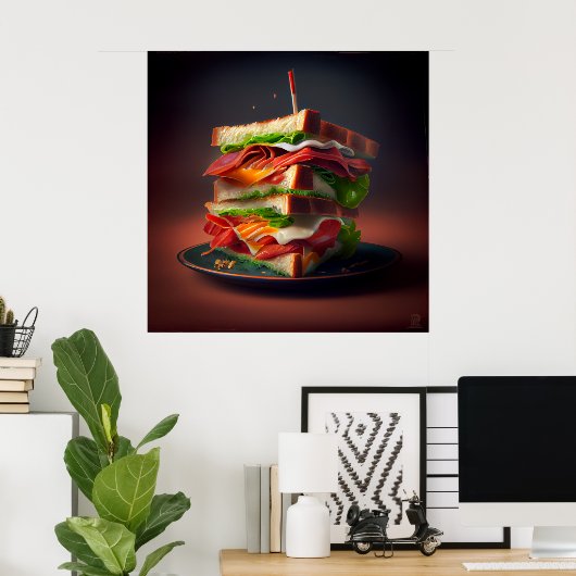 Poster sandwich (Thuiskantoor)
