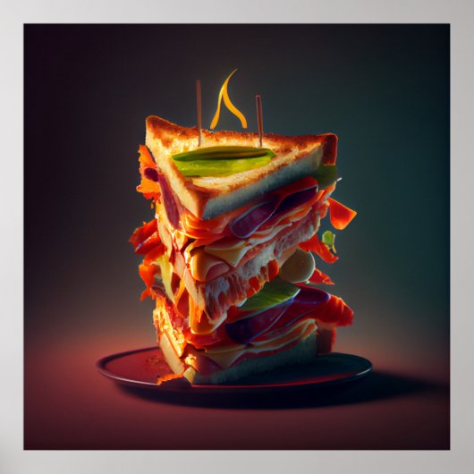 Poster sandwich (Voorkant)