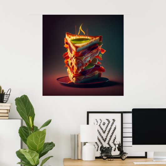 Poster sandwich (Thuiskantoor)